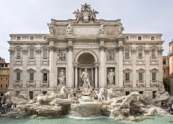 Luxury With Direct Trevi Fountain View Romantic *