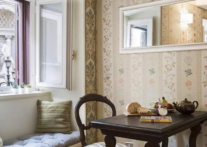 Luxury With Direct Trevi Fountain View Romantic * Rome